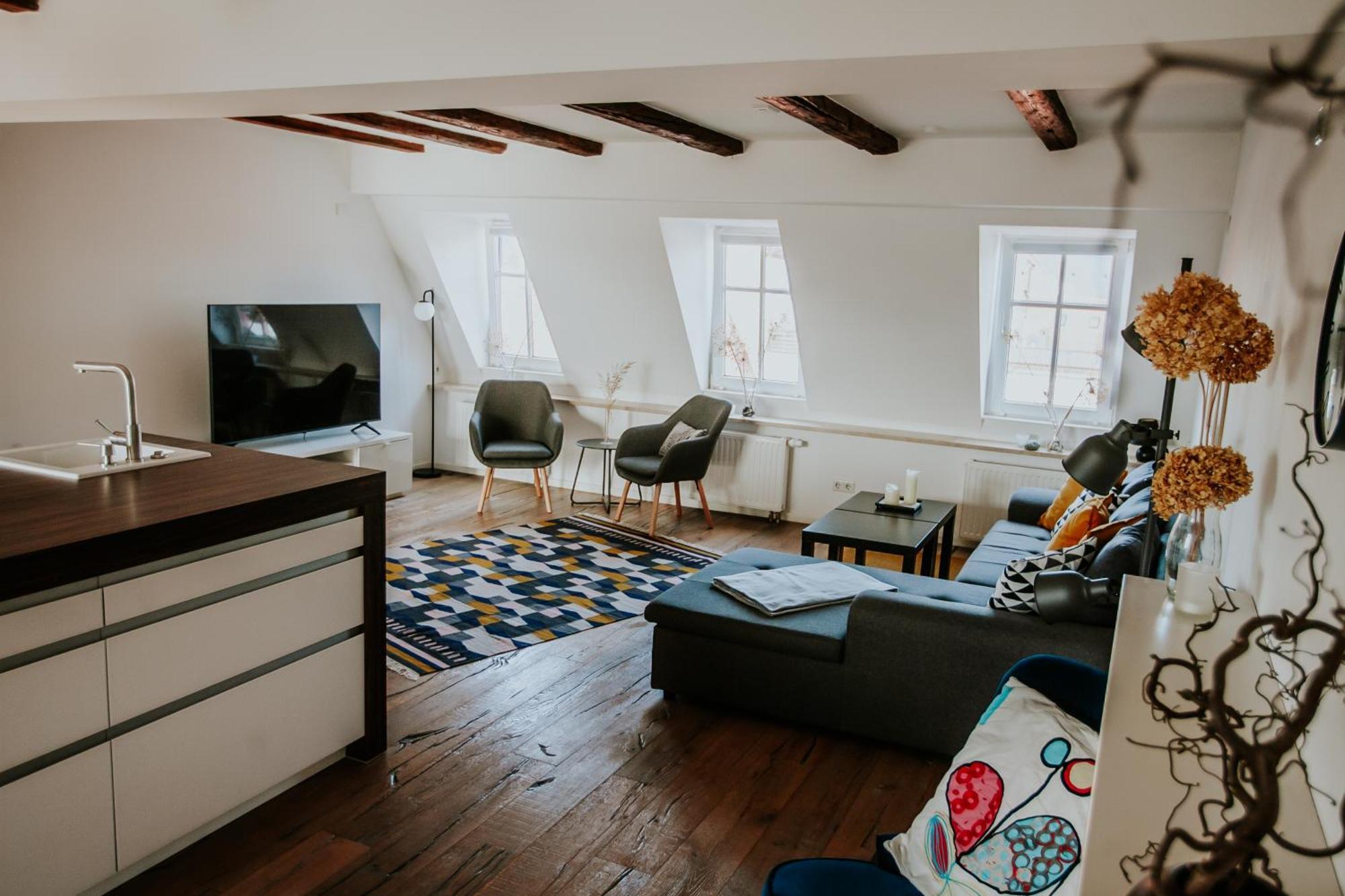 Traumhaftes Apartment Am Dom Mit Grosser Dachterrasse Цвиккау Экстерьер фото